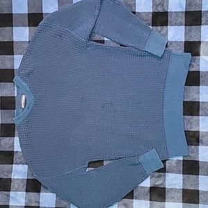 Van Heusen. Crewneck. Cotton-blend thick sweater.  Like-new.  Men's size XL